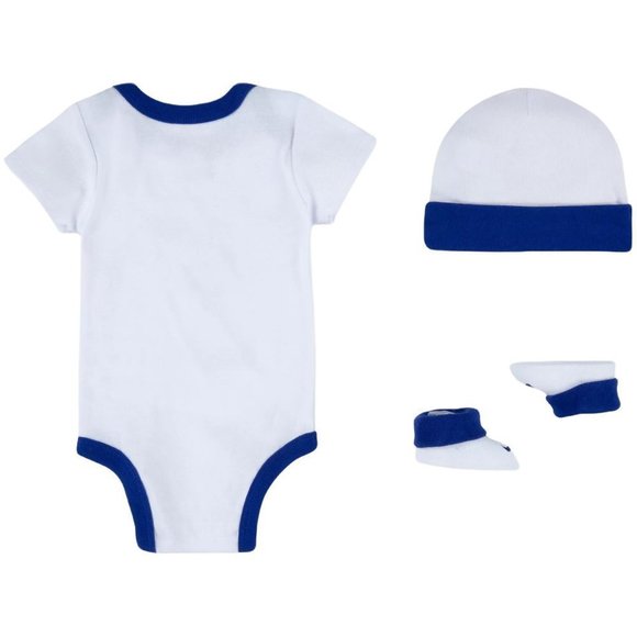 Nike Baby Space Jam Onesie Bootie Hat 3 Piece Set - Picture 3 of 6